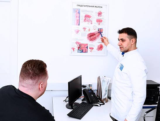 Первичный прием уролога со скидкой 20%